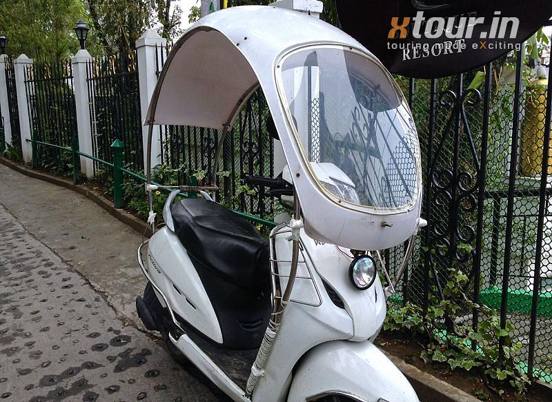Activa Two Wheeler With roof Cover
