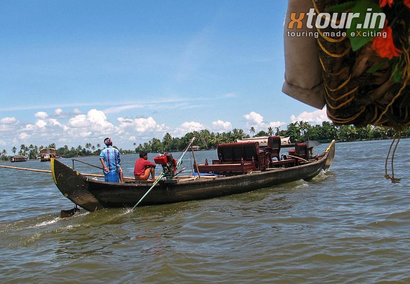 Furniture delivery in boat Alleppey Kerala