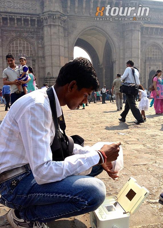 How to get Instant Photo at Gateway of India