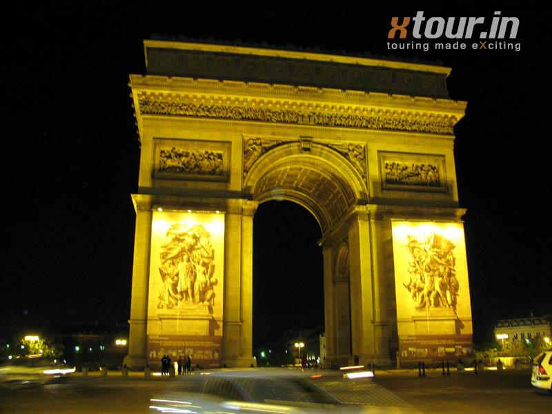Arc de Triomphe Paris, France