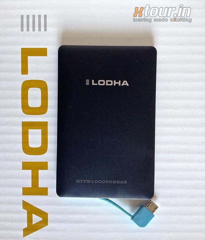 Lodha Developers Happy New Year 2015 Gift Minix Powerbank