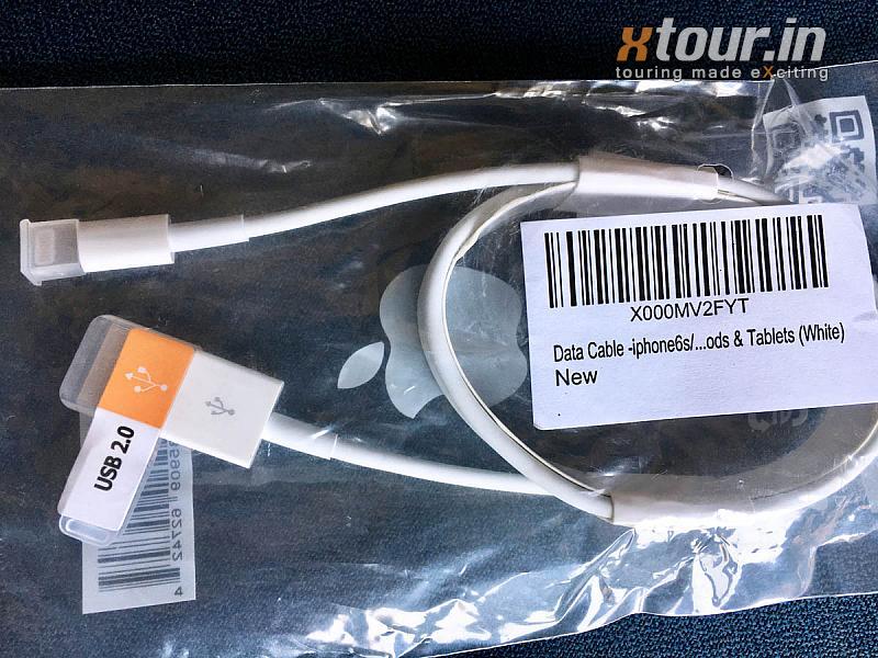 iPhone 6s data cable with lightning port