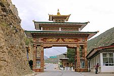 Arch / Gate At Chuzom Paro