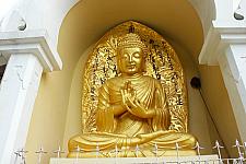Japanese Peace Pagoda Budda Statue