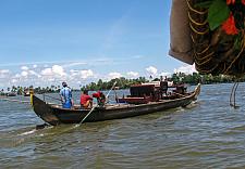 Furniture delivery in boat Alleppey Kerala