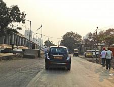 Italian car Lancia in India with strange number plate