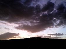 Dark Clouds On Yeor Hills