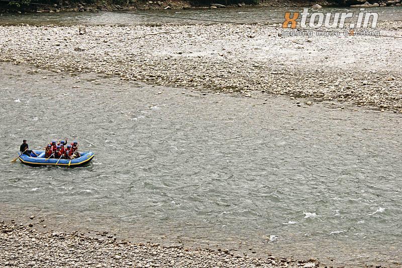 River Rafting half way to Punakha Dzong