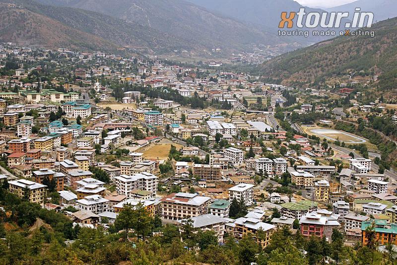 Buddha Dordenma Arial View of Thimphu City