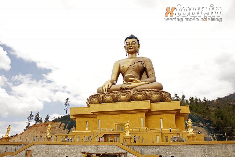 Buddha Dordenma Statue front View Thimphu