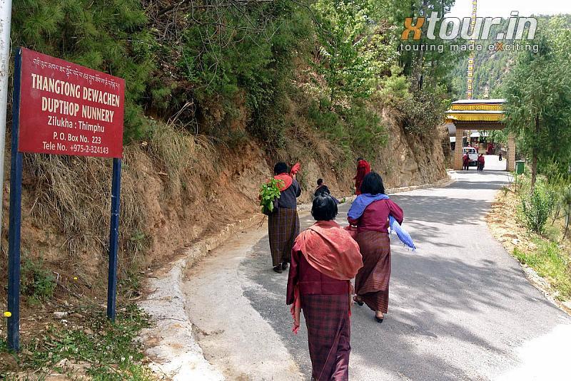 Thangtong dewachen Dupthop Nunnery Zilukha Thimphu