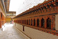 Simtokha Dzong corridor-3