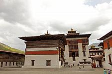 Inside Tashichho Dzong Thimpu