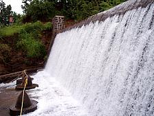 Harshgiri Lake waterfall