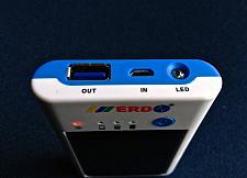 ERD Solar Mobile Charger Side View Not Good